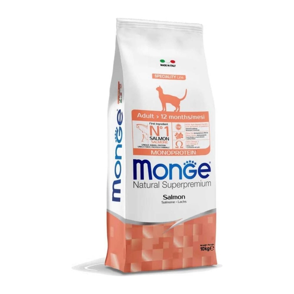 Храна за мачки Monge Monoprotein Adult Salmon 1,5кг