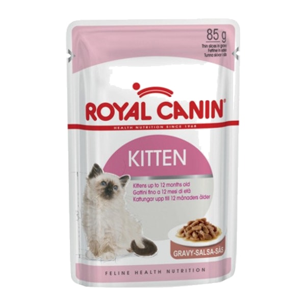 Храна за мачки Royal Canin® Kitten in gravy (влажна храна) 12*85гр