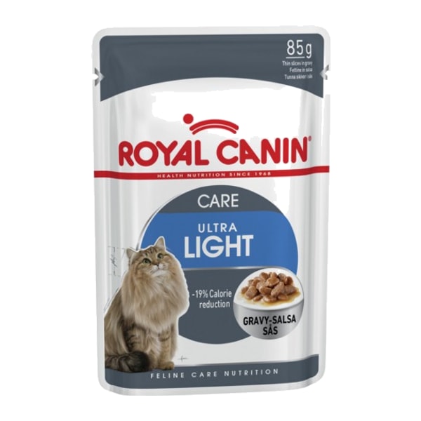 Храна за мачки Royal Canin® Ultra Light in gravy (влажна храна) 12*85гр